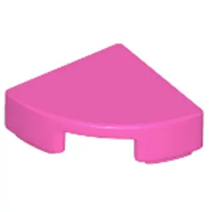 Lego® 1x1 Fliesen Rundecke 25269 - 50 Stück Dunkles Pink
