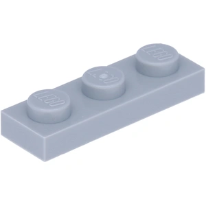 Lego® 1x3 Platte 3623 - 10 Stück Hellgrau