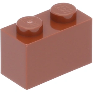 Lego® 10 Stück 3004 Stein Brick 1x2 Part Basic Steine 10 Braun