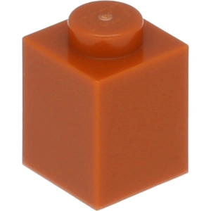Lego® 50 Stück 3005 Stein Brick 1x1 Part Basic Steine 50 Dunkles Orang...