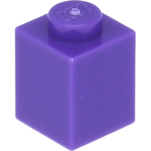 Lego® 50 Stück 3005 Stein Brick 1x1 Part Basic Steine 50 Dunkles Lila