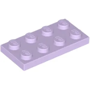 Lego® 100 Stück 3020 Platten Plates 2x4 Part Basic 100 Lavendel