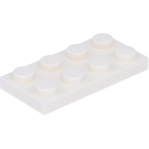 Lego® 10 Stück 3020 Platten Plates 2x4 Part Basic 10 Weiß