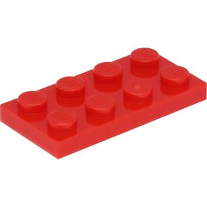 Lego® 10 Stück 3020 Platten Plates 2x4 Part Basic 10 Rot
