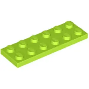 Lego® 2x6 Platte 3795 - 100 Stück Lime