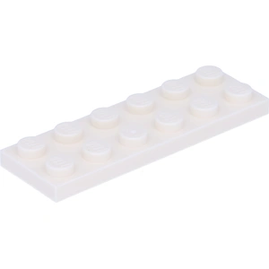 Lego® 2x6 Platte 3795 - 10 Stück Weiß