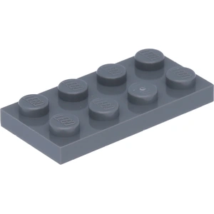 Lego® 50 Stück 3020 Platten Plates 2x4 Part Basic 50 Dunkles Bläuliche...
