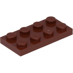 Lego® 1 Stück 3020 Platten Plates 2x4 Part Basic 1 Rotbraun