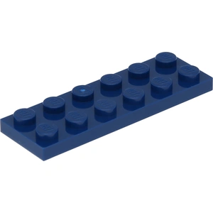 Lego® 2x6 Platte 3795 - 50 Stück Dunkelblau