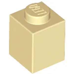 Lego® 1 Stück 3005 Stein Brick 1x1 Part Basic Steine 1 Beige