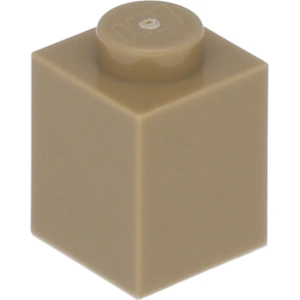 Lego® 10 Stück 3005 Stein Brick 1x1 Part Basic Steine 10 Dunkles Beige
