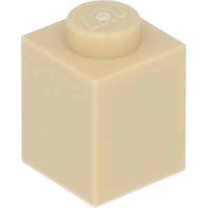 Lego® 100 Stück 3005 Stein Brick 1x1 Part Basic Steine 100 Beige