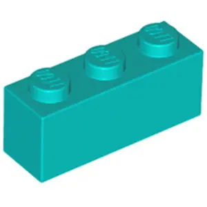 Lego® 250 Stück 3622 Stein Brick 1x3 Part Basic Steine 250 Dunkles Tür...