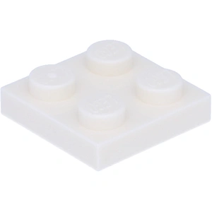 Lego® 2x2 Platten 3022 - 250 Stück Weiß