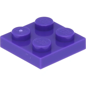 Lego® 2x2 Platten 3022 - 250 Stück Dunkles Lila