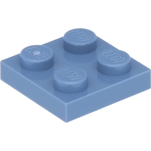 Lego® 2x2 Platten 3022 - 10 Stück Sandblau