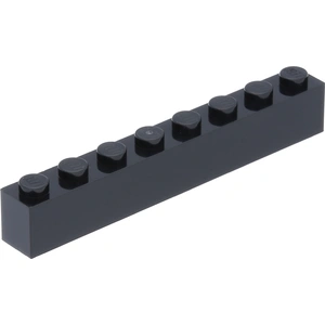 Lego® 10 Stück 3008 Stein Brick 1x8 Part Basic Steine 10 Schwarz