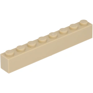 Lego® 10 Stück 3008 Stein Brick 1x8 Part Basic Steine 10 Beige