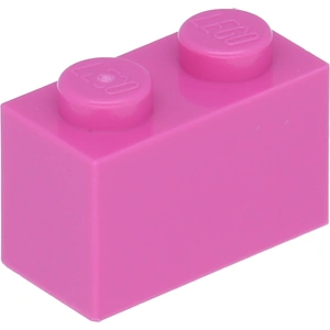 Lego® 50 Stück 3004 Stein Brick 1x2 Part Basic Steine 50 Dunkles Pink
