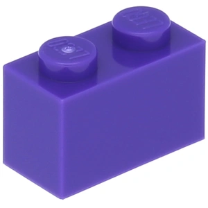Lego® 250 Stück 3004 Stein Brick 1x2 Part Basic Steine 250 Dunkles Lil...