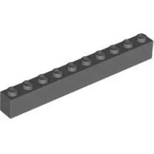 Lego® 10 Stück 6111 Stein Brick 1x10 Part Basic Steine 10 Dunkles Bläu...