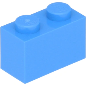 Lego® 50 Stück 3004 Stein Brick 1x2 Part Basic Steine 50 Mittleres Bla...