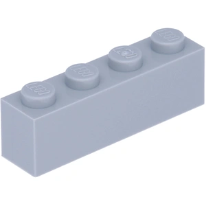 Lego® 10 Stück 3010 Stein Brick 1x4 Part Basic Steine 10 Helles Bläuli...