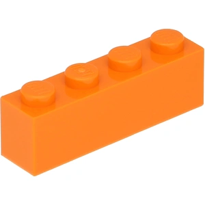 Lego® 50 Stück 3010 Stein Brick 1x4 Part Basic Steine 50 Orange
