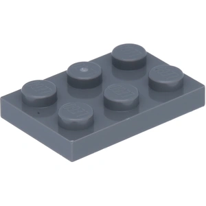 Lego® 2x3 Platten 3021 - 250 Stück Dunkelgrau