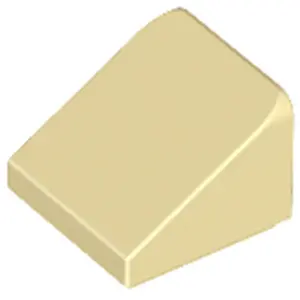 Lego® 1x1 Schrägstein 30° x 1 x 1 x 2/3 54200 - 1 Stück Beige