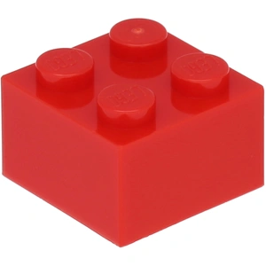 Lego® 2x2 Stein 3003 - 50 Stück Rot