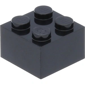 Lego® 2x2 Stein 3003 - 100 Stück Schwarz