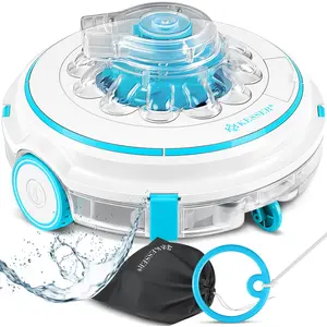 KESSER® Poolroboter Poolreiniger Akku Aqua-9000 inkl. Transporttasche ...