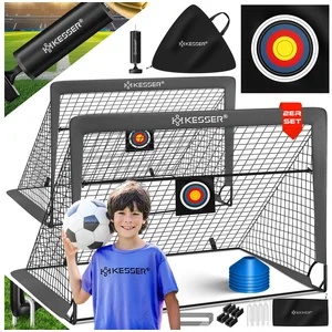 KESSER Fußballtor Set mit Tragetasche, Heringen, Zielscheibe, Hütchen ... günstig