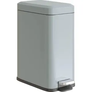 HOMCOM Mülleimer 5L Treteimer Kosmetikeimer Abfalleimer mit Deckel und... günstig