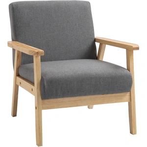 HOMCOM Ohrensessel, Loungesessel mit Armlehnen, Esszimmerstuhl, Relaxs... günstig