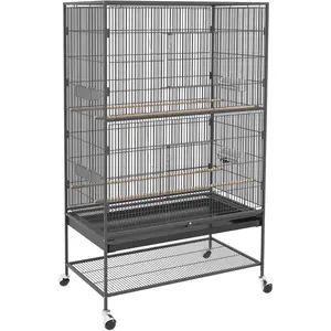 PawHut Vogelkäfig Vogelvoliere mit Sitzstangen und Ablage, 94 x 57 x 1... günstig