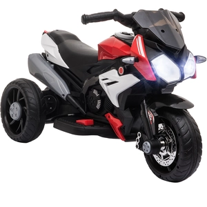 HOMCOM Kinder Elektromotorrad 6V Kindermotorrad Elektrofahrzeug mit Mu...