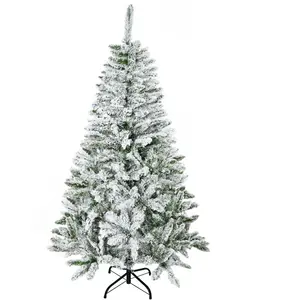 HOMCOM Künstlicher Weihnachtsbaum 150 cm künstlich Kiefernbaum mit Sch...