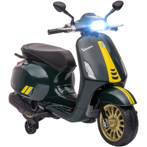 AIYAPLAY Kinder Elektro-Motorrad 6V mit MP3 USB FM-Radio LED-Scheinwer...