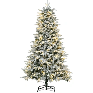 HOMCOM Künstlicher Weihnachtsbaum mit Leuchte, 180 cm Kunsttanne mit K... günstig