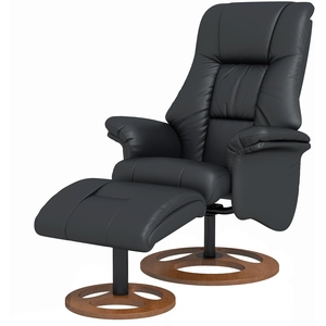 HOMCOM Vinsetto Relaxsessel mit Hocker elektrisch neigbar 130° Kunstle... günstig