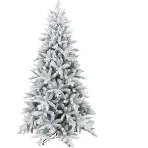 HOMCOM Künstlicher Weihnachtsbaum, 180 cm Christbaum mit 994 Spitzen, ...