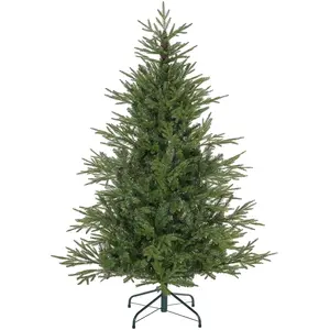 HOMCOM künstlicher Weihnachtsbaum 150 cm mit 1724 Spitzen klappbar und...