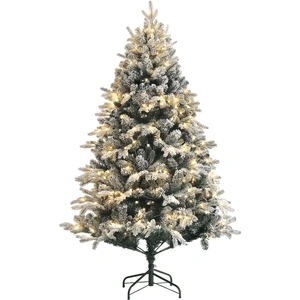HOMCOM Künstlicher Weihnachtsbaum 180 cm mit 793 Spitzen und Kunstschn...