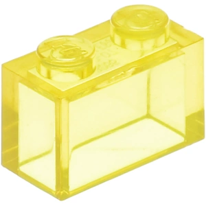 25 Stück LEGO Teil Nr. 3065 in Trans Gelb (Trans Yellow)