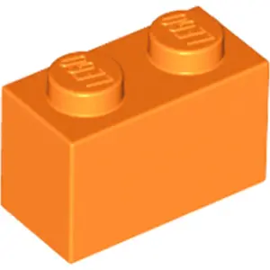 1 Stück LEGO, Teil Nr. 3004 in Orange (Orange)