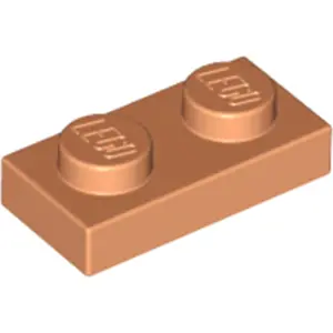 1 Stück LEGO, Teil Nr. 3023 in Nougat (Nougat)