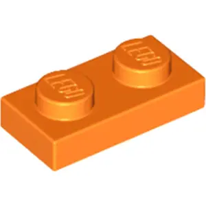 1 Stück LEGO, Teil Nr. 3023 in Orange (Orange)