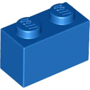 1 Stück LEGO, Teil Nr. 3004 in Blau (Blue)
